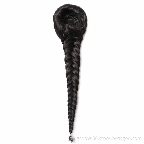 Top quality hot sale Ponytail synthetic Hair Extension Afro Drawstring Ponytail Drawstring synthetic fiber  hair extension